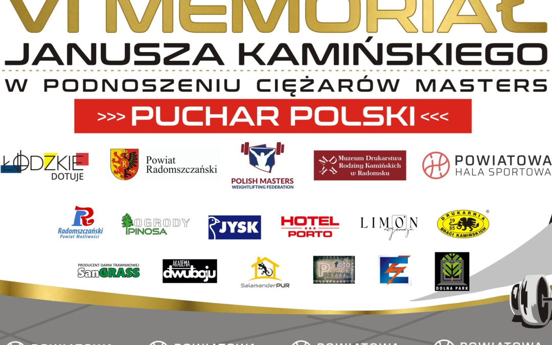 VI Memoriał Janusza Kamińskiego w Podnoszeniu Ciężarów MASTERS